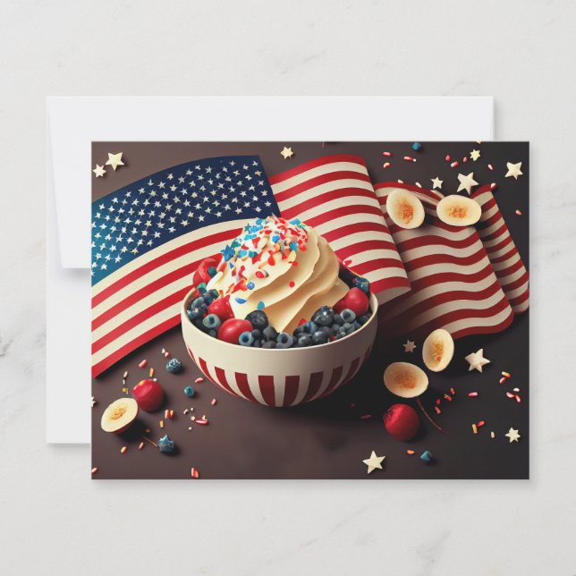 Patrotisch dessert (Voorkant)