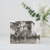 Patrouille in de Tweede Wereldoorlog, Anzio Briefkaart (Staand voorkant)