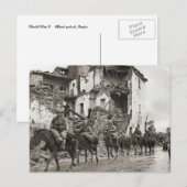 Patrouille in de Tweede Wereldoorlog, Anzio Briefkaart (Voorkant / Achterkant)