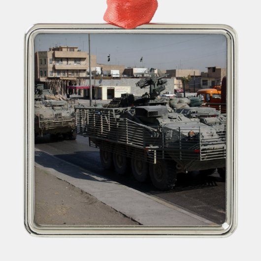 patrouille metalen ornament (Voorkant)