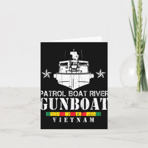 Patrouilleboot Rivier Kanonneerboot Vietnam Vetera Kaart