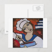 Patry Chef Briefkaart (Voorkant / Achterkant)