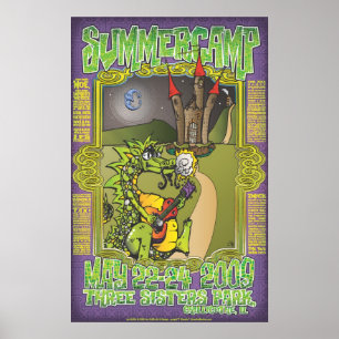 Pats Dragon for camp_final_zazzle Poster