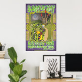 Pats Dragon for camp_final_zazzle Poster (Thuiskantoor)