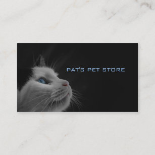 Pat's Pet Store Visitekaartje