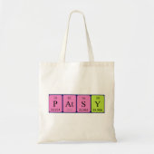 Patsy periodieke lijstnaam canvas tas (Voorkant)