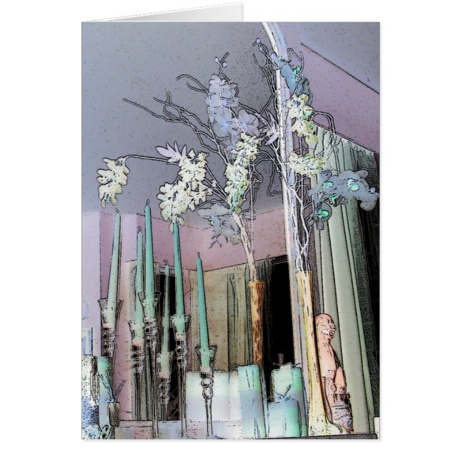 Patsy's Mirror - briefkaart (Voorkant)