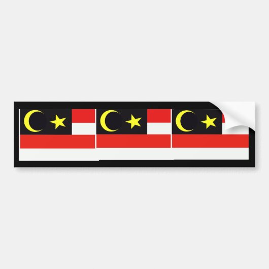 Pattani, Thailand Bumpersticker (Voorkant)