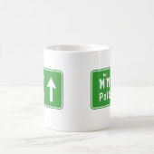 Pattaya Ahead ⚠ Thai Highway Traffic Sign ⚠ Koffiemok (Center)