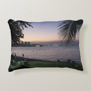 Pattaya Beach Sunset ... Chonburi, Thailand Accent Kussen