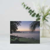 Pattaya Beach Sunset ... Chonburi, Thailand Briefkaart (Staand voorkant)