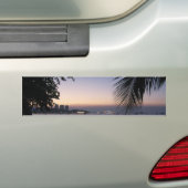 Pattaya Beach Sunset ... Chonburi, Thailand Bumpersticker (Op auto)