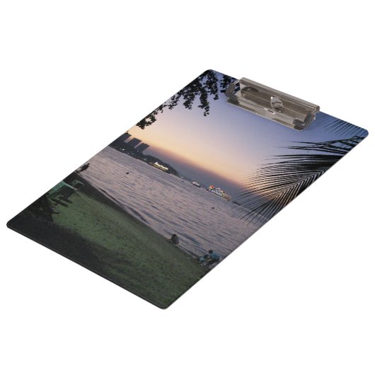 Pattaya Beach Sunset ... Chonburi, Thailand Klembord (Gekanteld)