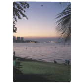 Pattaya Beach Sunset ... Chonburi, Thailand Klembord (Achterkant)