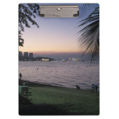 Pattaya Beach Sunset ... Chonburi, Thailand Klembord (Voorkant)