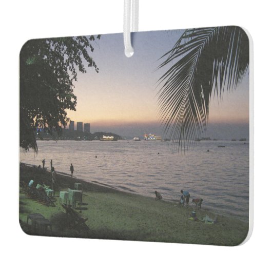 Pattaya Beach Sunset ... Chonburi, Thailand Luchtverfrisser (Links)