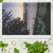 Pattaya Beach Sunset ... Chonburi, Thailand Theedoek (Gevouwen)