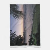 Pattaya Beach Sunset ... Chonburi, Thailand Theedoek (Verticaal)