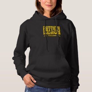 Pattaya Beach Thailand Retro Hoodie