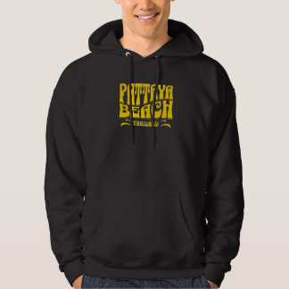 Pattaya Beach Thailand Retro Hoodie