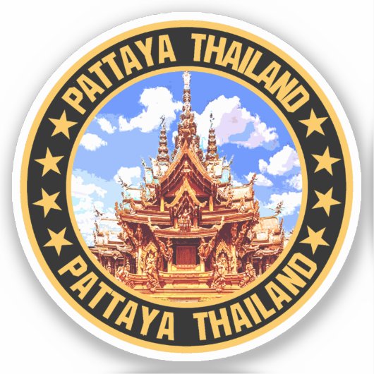 Pattaya Sticker (Voorkant)