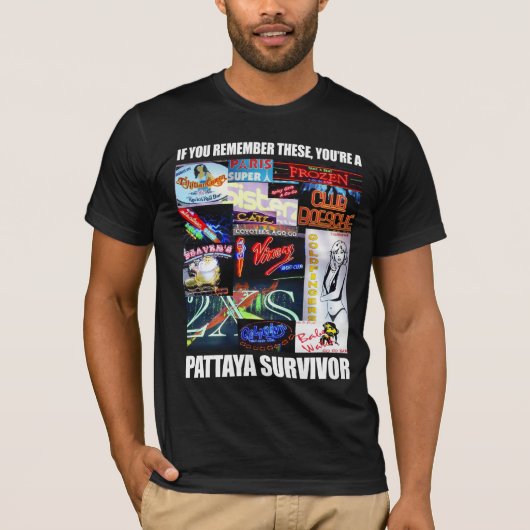 Pattaya Survivor T-shirt (Voorkant)