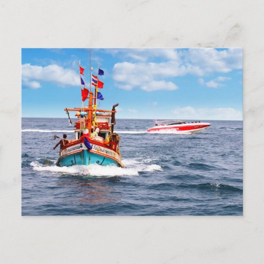 Pattaya - Thailand Briefkaart (Voorkant)