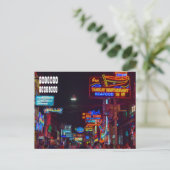 Pattaya Walking Street in Thailand Briefkaart (Staand voorkant)