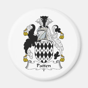 Patten Family Crest Magneet