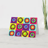 pattercirkels bedankkaart (Voorkant)