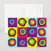 pattercirkels feestdagenkaart (Voorkant / Achterkant)