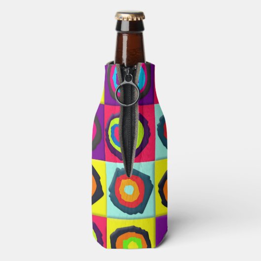 pattercirkels flesjeskoeler (Fles Achterkant)