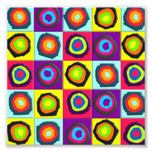 pattercirkels foto afdruk