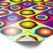 pattercirkels foto afdruk (Hoek)