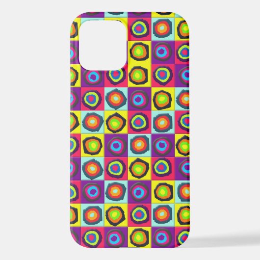 pattercirkels iPhone hoesje (Achterkant)