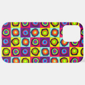 pattercirkels iPhone hoesje (Achterkant horizontaal)