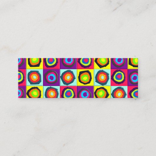 pattercirkels klantenkaartje (Voorkant)