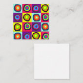 pattercirkels notitiekaartje (Voorkant / Achterkant)