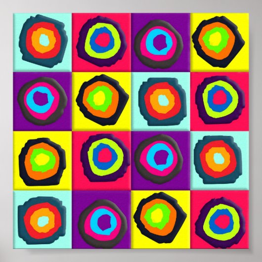 pattercirkels poster (Voorkant)