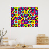 pattercirkels poster (Keuken)