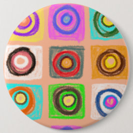 pattercirkels ronde button 6,0 cm