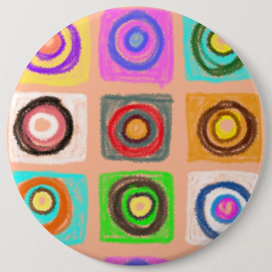 pattercirkels ronde button 6,0 cm (Voorkant)