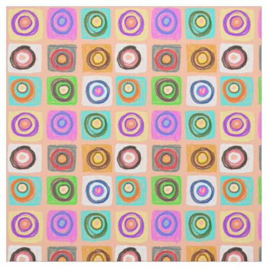 pattercirkels stof (Swatch)