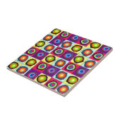 pattercirkels tegeltje (Zijkant)