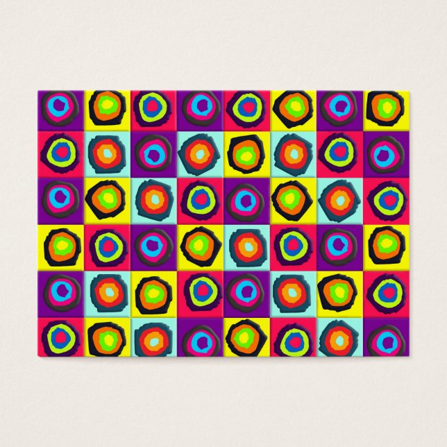 pattercirkels visitekaartje (Voorkant)