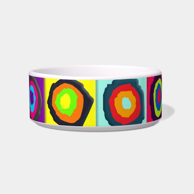 pattercirkels voerbakje (Voorkant)