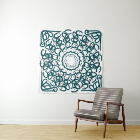 pattercirkels wandkleed (In Situ (horizontaal))