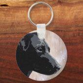 Patterdale hond sparkle design keyring sleutelhang sleutelhanger (Voorkant)
