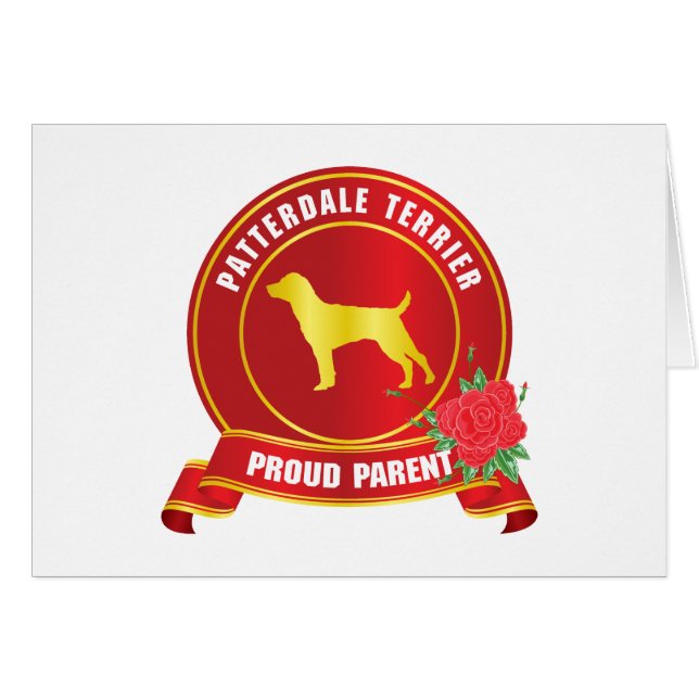 Patterdale Terrier (Voorkant Horizontaal)