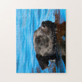 Patterdale Terrier Dog. Legpuzzel (Verticaal)